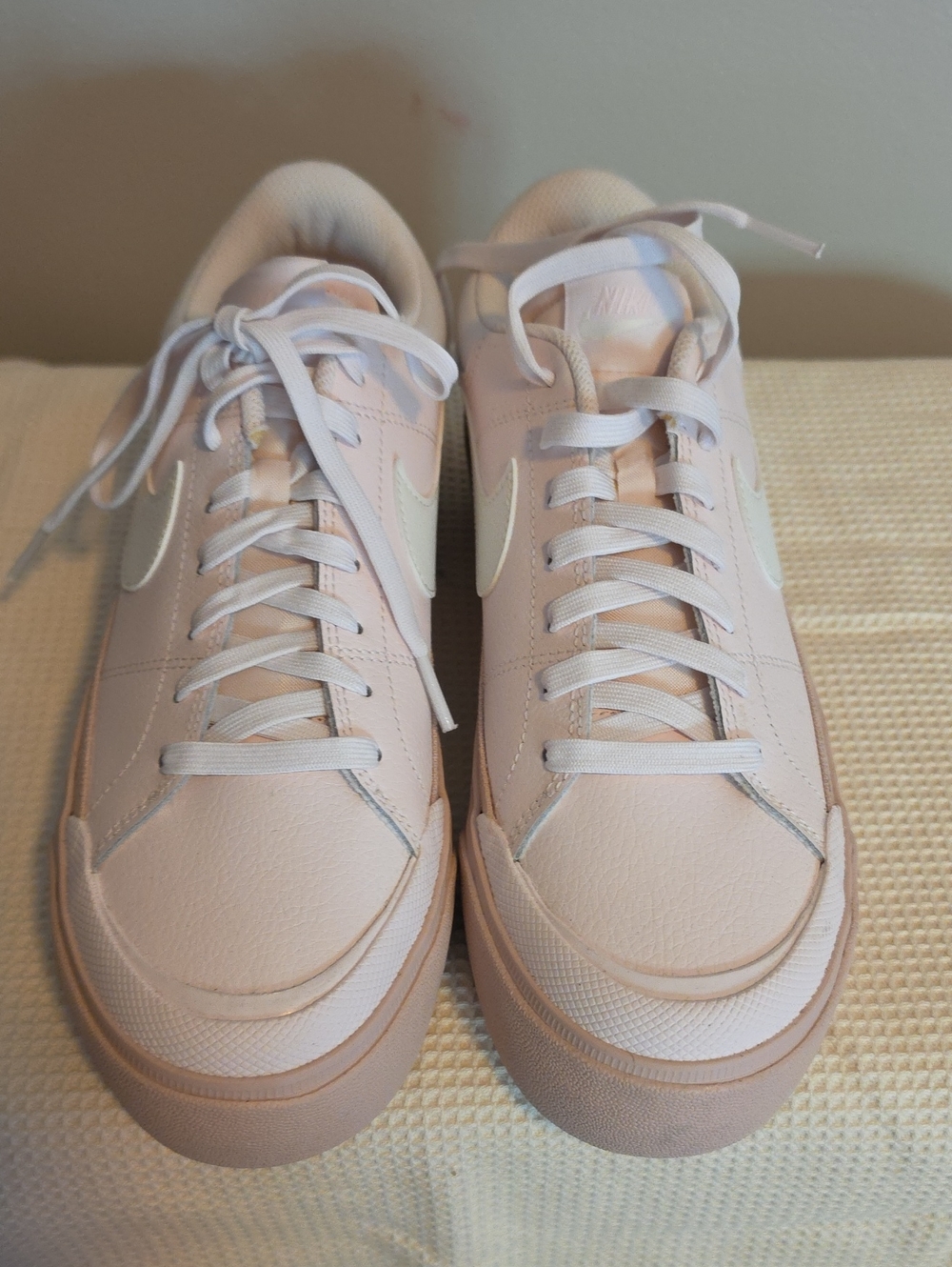 Nike Women’s Court Legacy Lift Light Pink Low-Top Sneakers